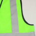 Green Hi Vis Vols Voletes Vestes de Segurança Oi Visibility Colets